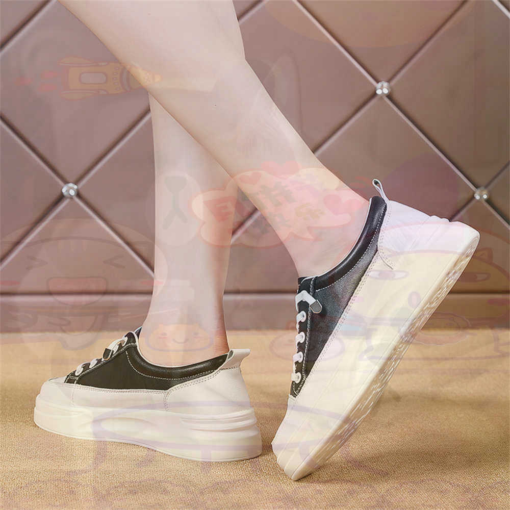 Formal Men Daily Wear Slippers - LACE-up Chunky Loafers ผู้หญิงสเก็ตบอร์ดกีฬารองเท้าตะกร้ารองเท้าผ้าใบจริงแบบพกพาข่าวตะกร้า Teni ที่มีคุณภาพสูง