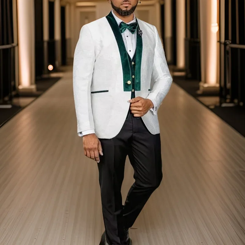 แอฟริกันชุดแต่งงานสําหรับผู้ชา - Men Formal Wear Clothes บทวิจารณ์และราคา