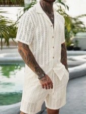 ชุดเซ็ต 2 ชิ้นสำหรับผู้ชาย เสื - Men'S Formal Beach Wear บทวิจารณ์และราคา
