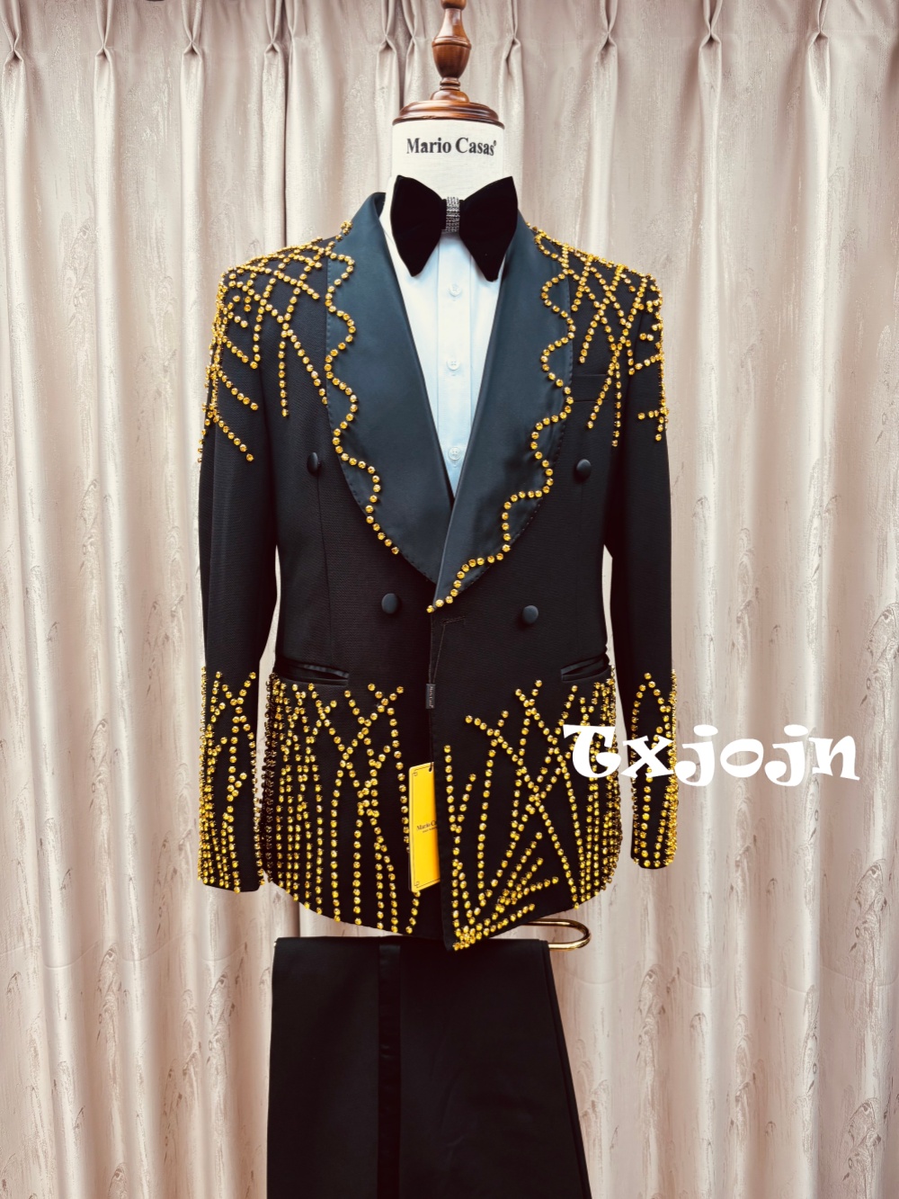 ชุดสูทผู้ชายประดับลูกปัดสุดหรู - Men Formal Wear Clothes บทวิจารณ์และราคา