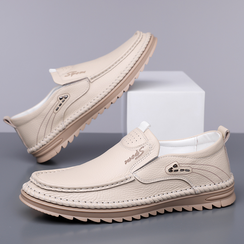 รองเท้าหนังวัวแท้ชั้นแรก สไตล์ - Men Formal Wear For Summer บทวิจารณ์และราคา