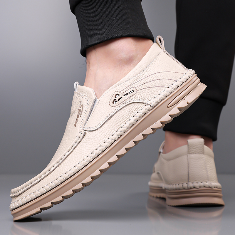 รองเท้าหนังวัวแท้ชั้นแรก สไตล์ - Men Formal Wear For Summer บทวิจารณ์และราคา