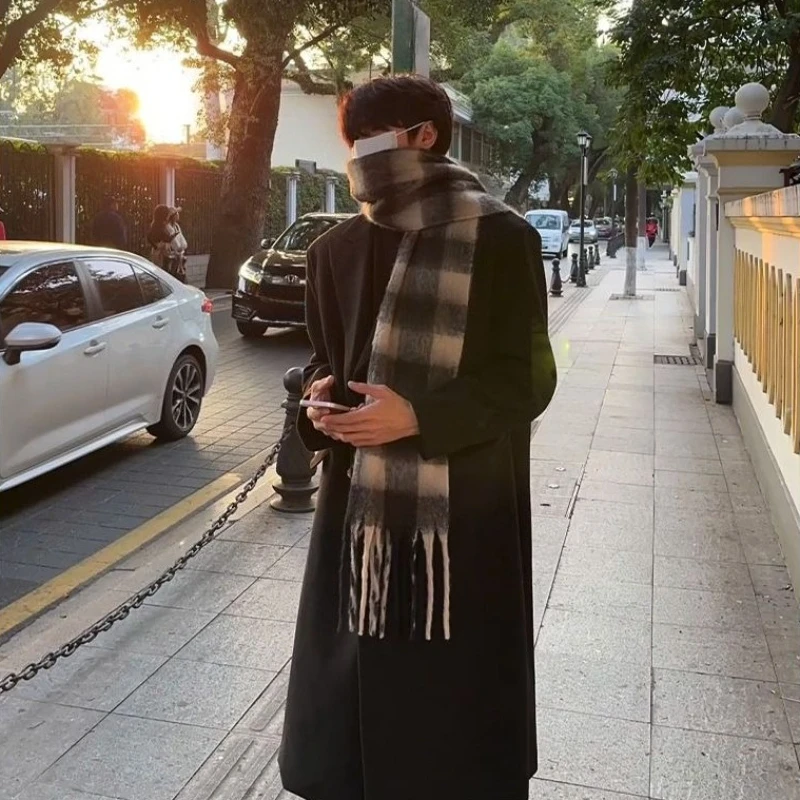 เสื้อโค้ทขนสัตว์ผู้ชายสไตล์เกา - Korean Men Formal Wear บทวิจารณ์และราคา