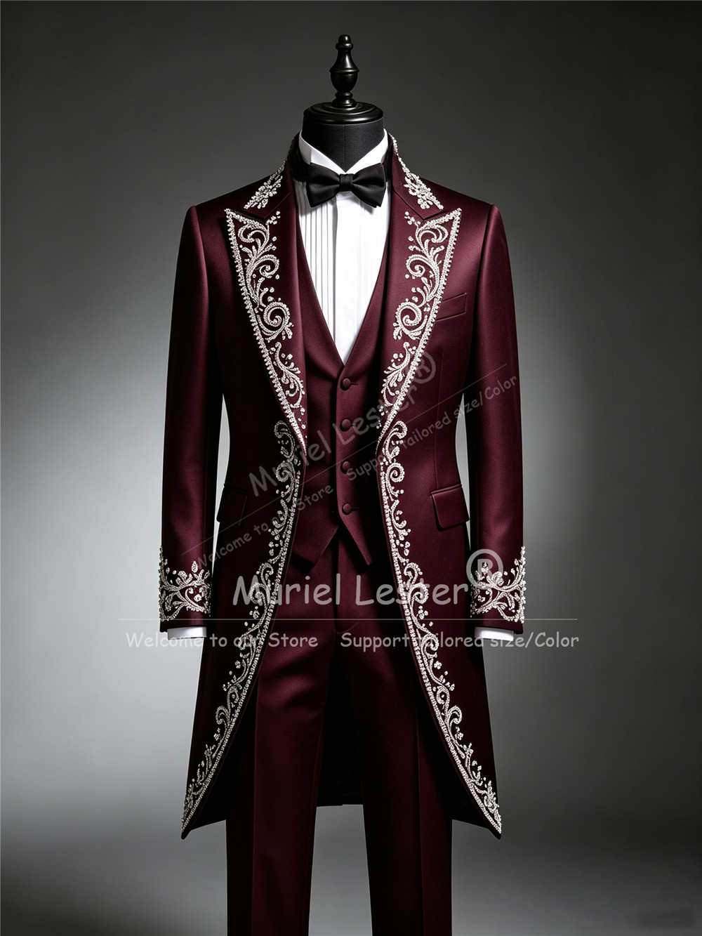 ชุดทักซิโด้ประดับคริสตัลสุดหรู - Men Formal Wear Clothes บทวิจารณ์และราคา