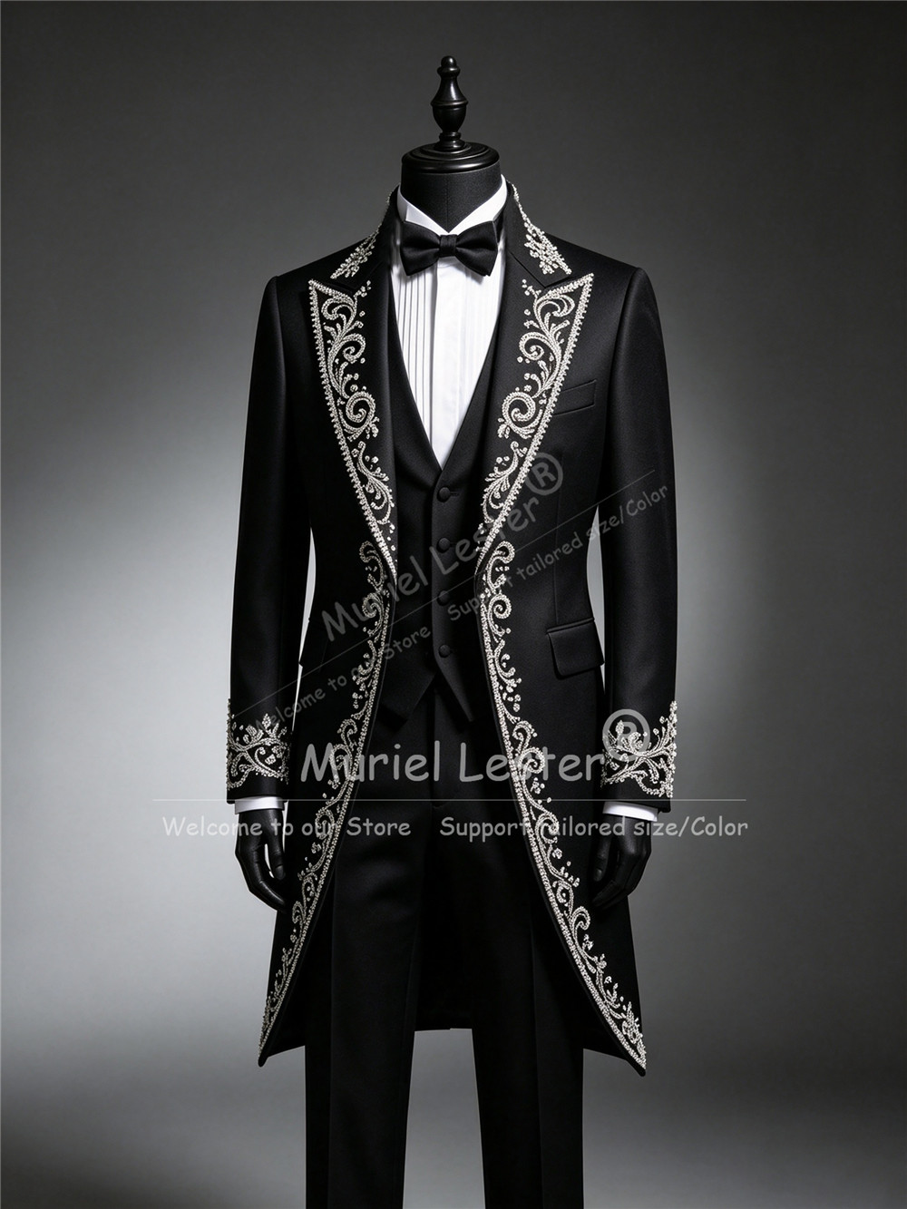 ชุดทักซิโด้ประดับคริสตัลสุดหรู - Men Formal Wear Clothes บทวิจารณ์และราคา
