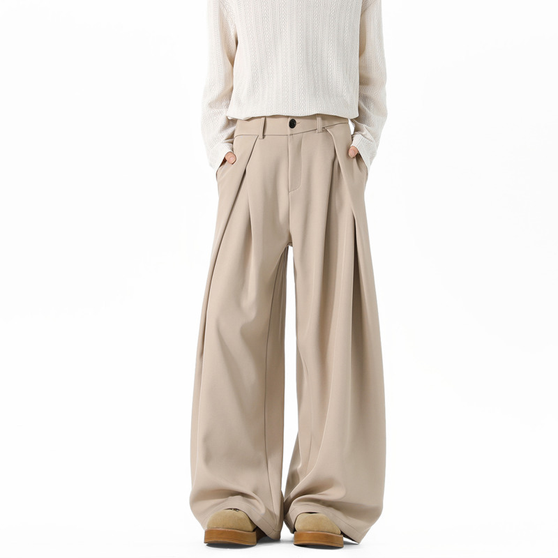 กางเกงสูทผู้ชายทรงโอเวอร์ไซส์  - Korean Men Formal Wear บทวิจารณ์และราคา
