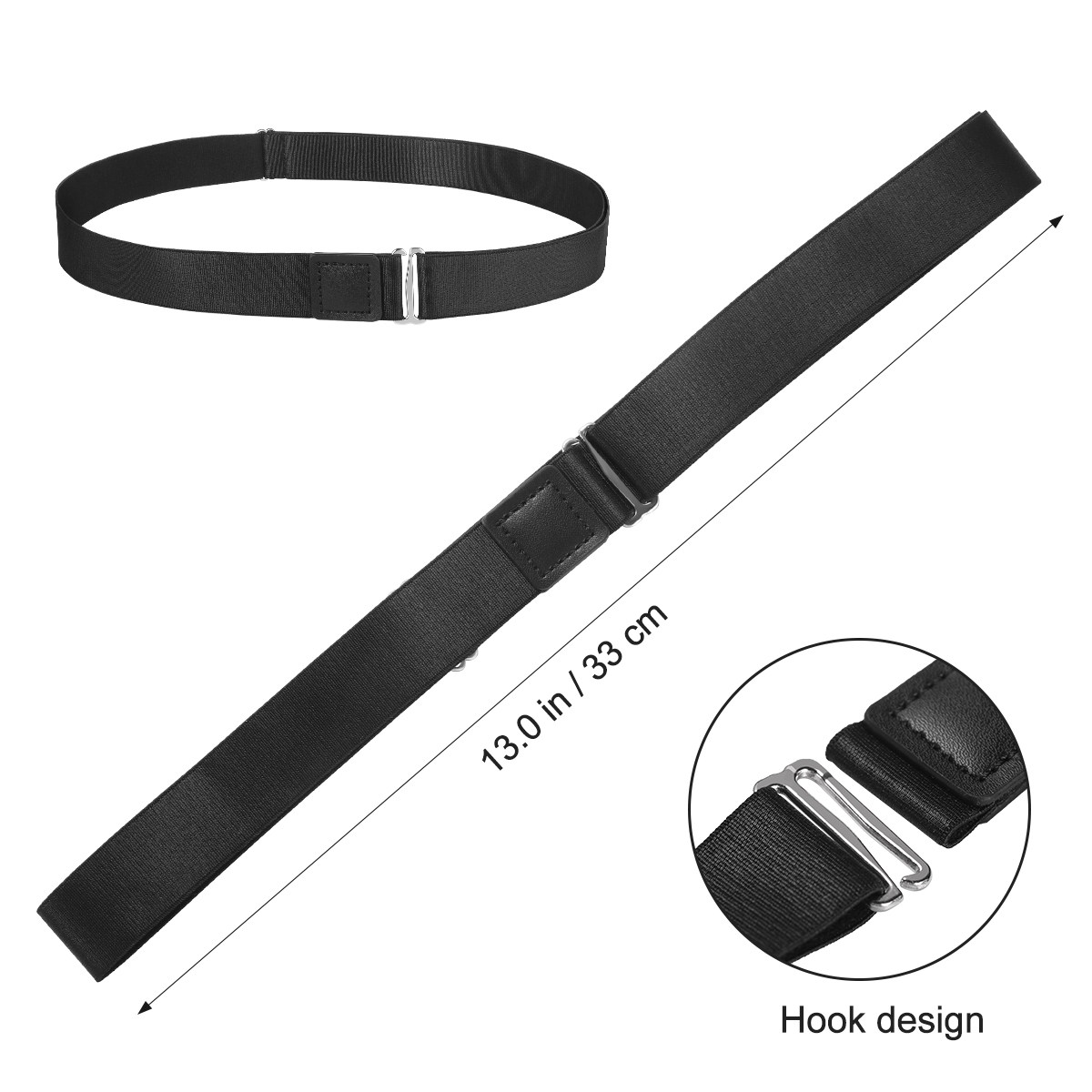 เข็มขัดเสื้อแบบปรับได้ ขนาด 2. - Mens Formal Look บทวิจารณ์และราคา