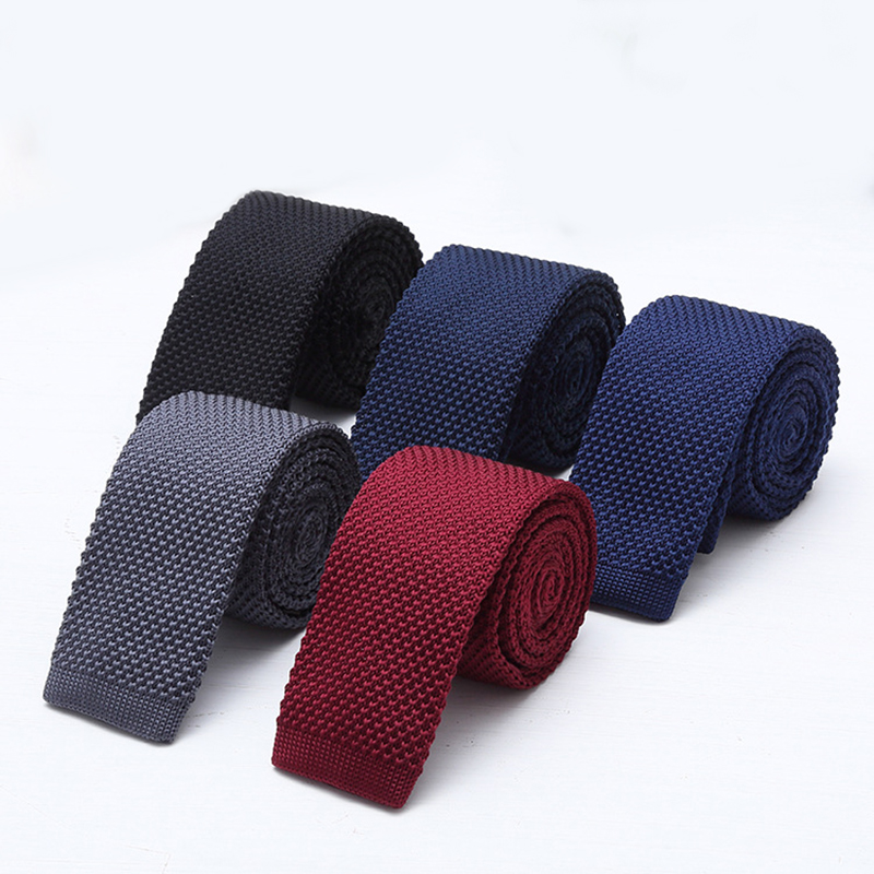 เนคไทถักสีดำขาวขนาด 6 ซม. สำหร - Men'S Formal Wear Ties บทวิจารณ์และราคา