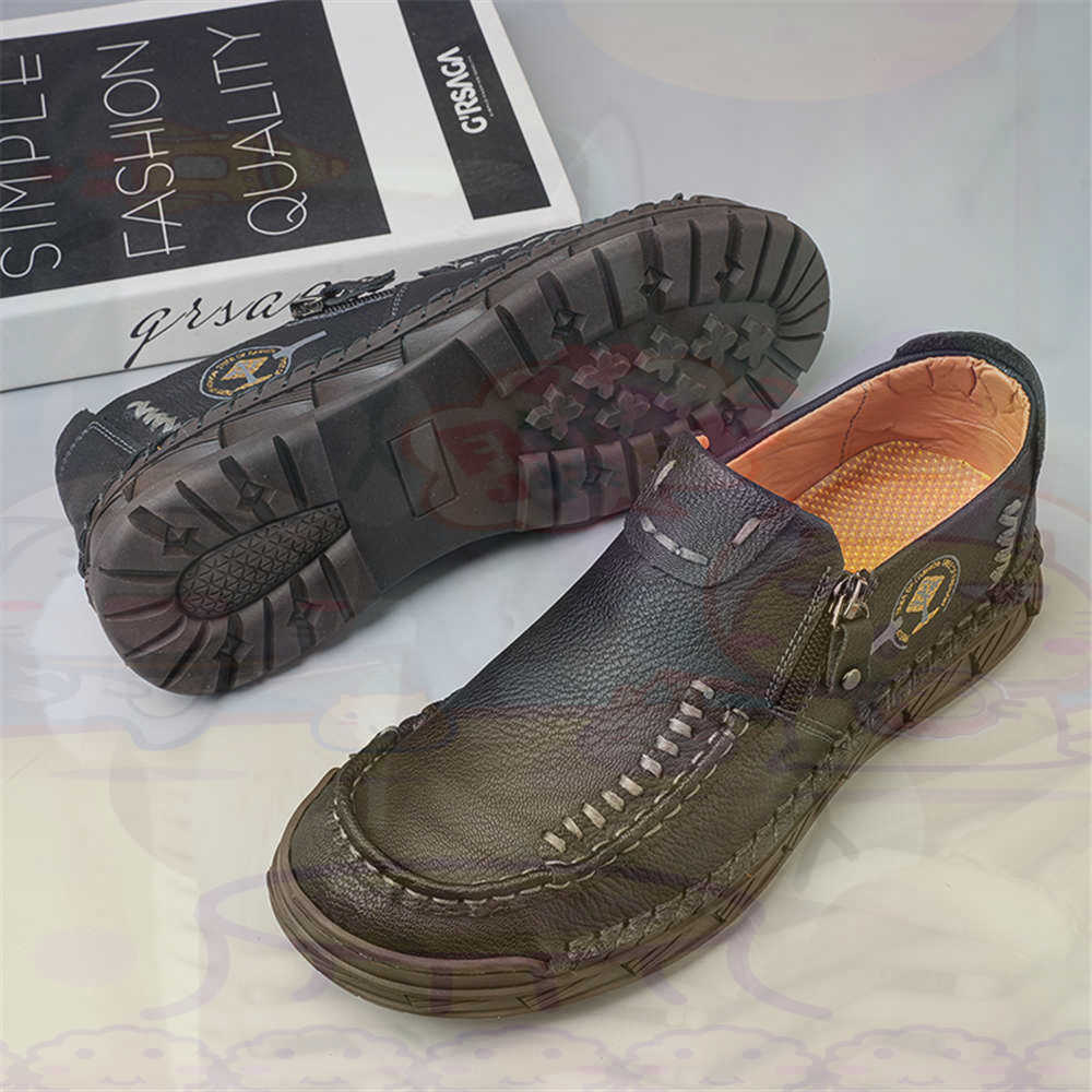 ตัวเลขขนาดเล็กขับรถรองเท้าผ้าใ - Formal Men Daily Wear Slippers บทวิจารณ์และราคา
