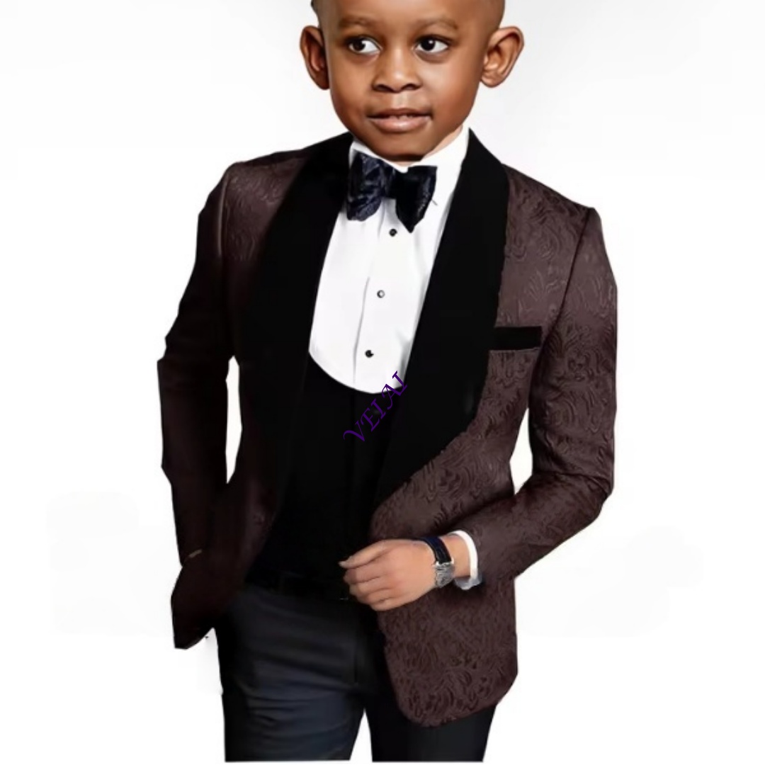 ชุดสูทสามชิ้นลายดอกไม้สำหรับเด - Men Formal Wear Clothes บทวิจารณ์และราคา