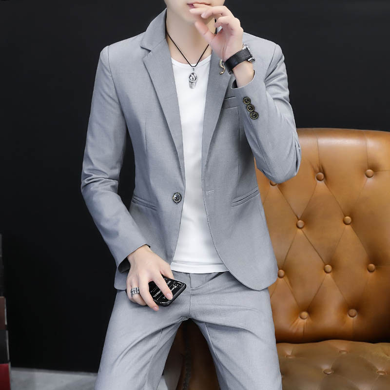 เสื้อแจ็คเก็ตสไตล์เกาหลีเท่ห์ท - Korean Men Formal Wear บทวิจารณ์และราคา